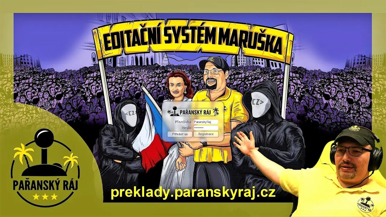 Pařanský Ráj - Češtiny do her