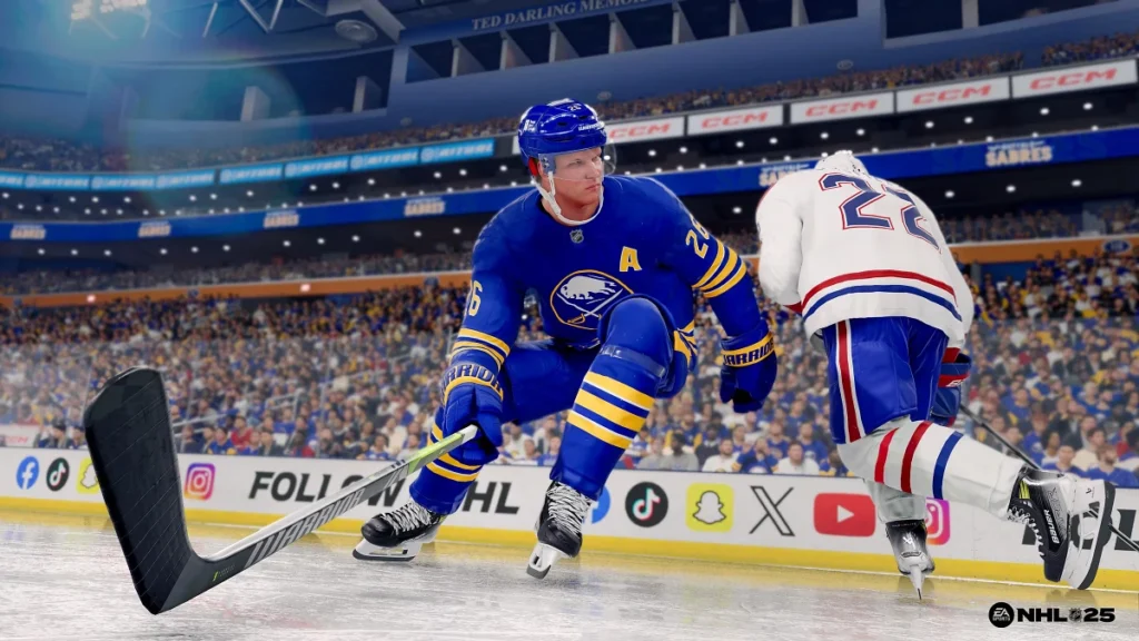 NHL 25 Recenze - minimální kroky vpřed