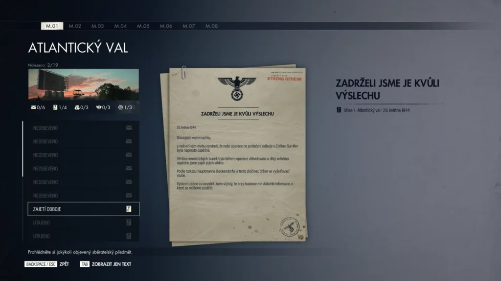Vyšel český překlad do Sniper Elite 5 11 Čeština do Sniper Elite 5