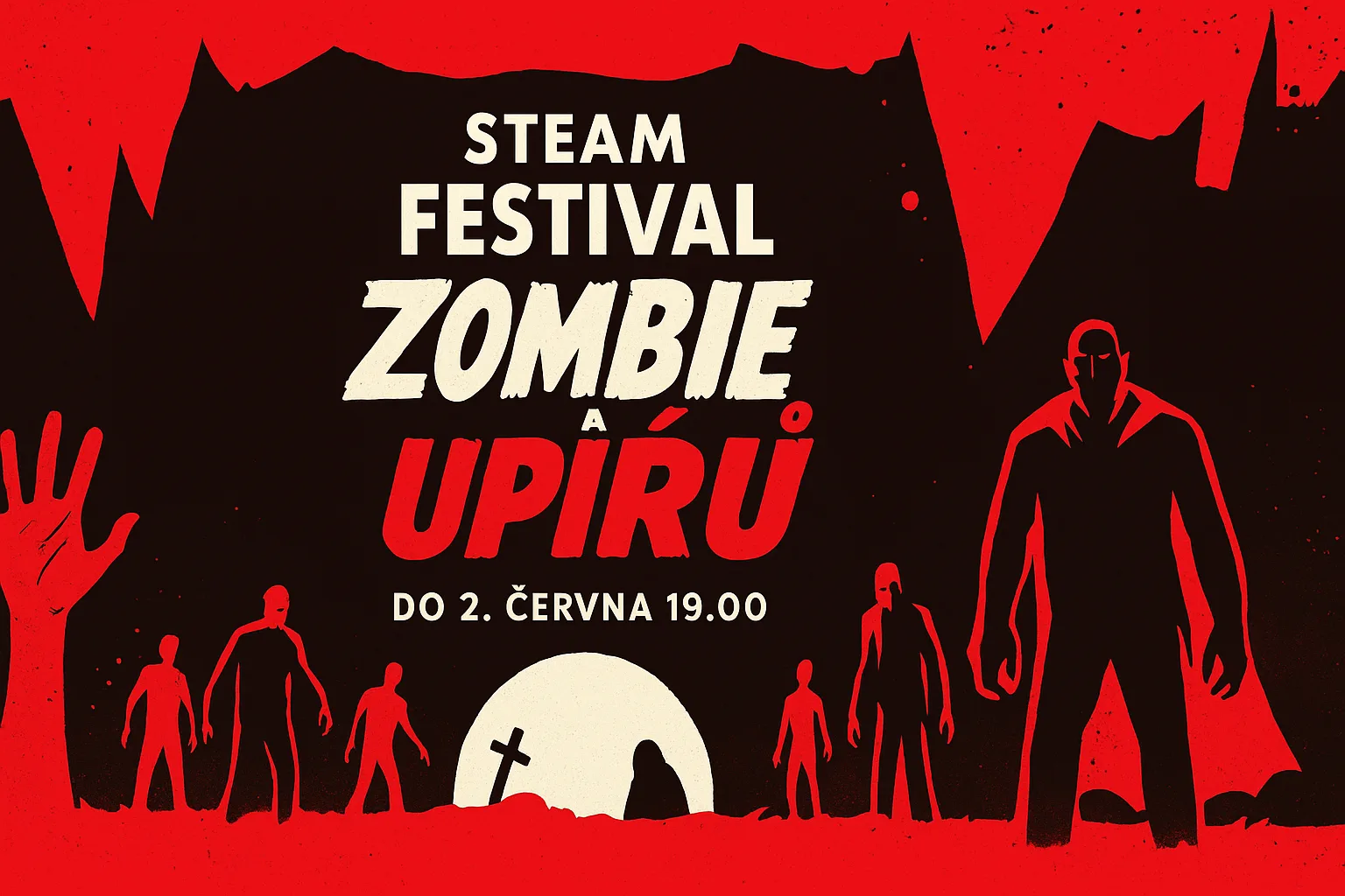 Steam ožil slevami! Festival zombií a upírů brzy skončí!