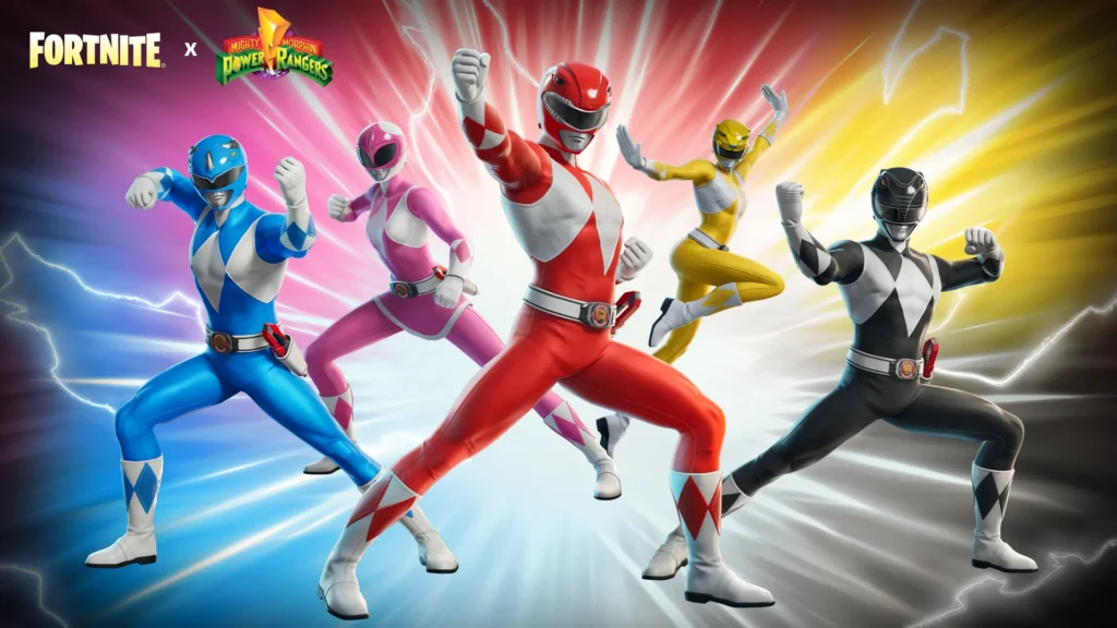 Morfujeme! Power Rangers Fortnite
