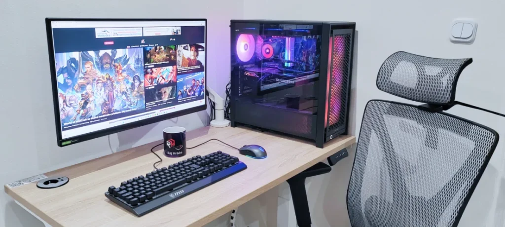 Recenze na herní stůl PROJUSTER. Nová úroveň pohodlí a zdraví pro vaše herní maratony