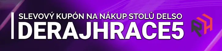 DELSO-SLEVOVÝ KUPÓN NA NÁKUP HERNÍHO STOLU