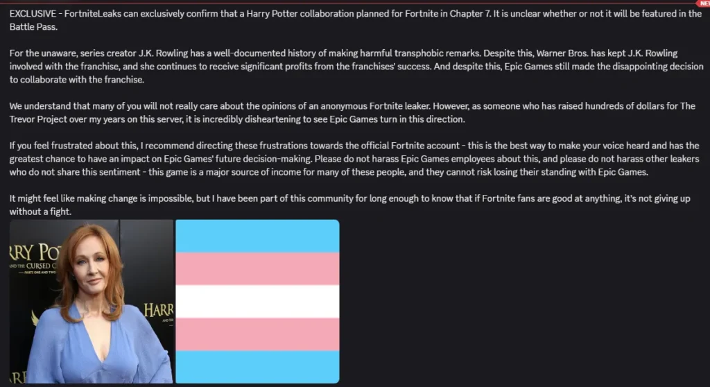 Do Fortnite nejspíš míří Harry Potter