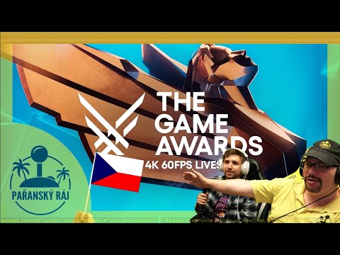 THE GAME AWARDS 2025 - Sledujeme a komentujeme předávání cen nejlepším hrám roku | CZ 4K60 AV1 - Herní portál Ráj Hráče