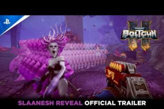 Warhammer 40,000: Boltgun 2 - Slaanesh Reveal Trailer | PS5 Games