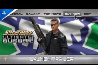 Starship Troopers: Ultimate Bug War! - Launch Trailer | PS5 Games