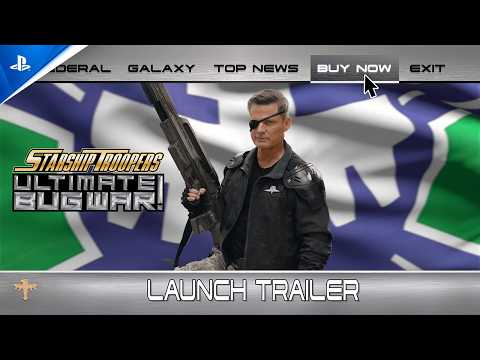 Starship Troopers: Ultimate Bug War! - Launch Trailer | PS5 Games