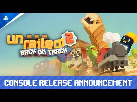 Unrailed 2: Back on Track - PS5 Reveal Trailer | PS5 Games