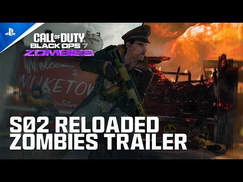 Call of Duty: Black Ops 7 - Season 02 Reloaded Zombies Trailer | PS5 & PS4 Games