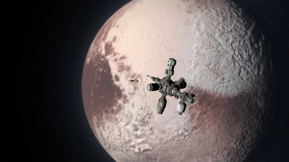 Hra v prohlížeči Outspace