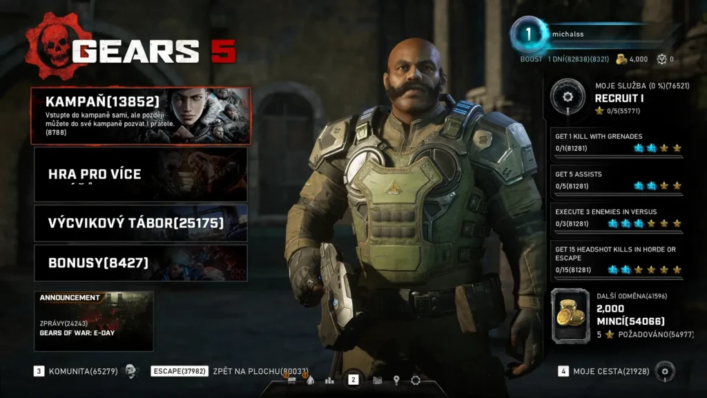 Souhrn z Lokalizace.Net: Blíží se vydání češtiny pro Gears 5 a chystá se sci-fi Pragmata 8 Čeština do hry Gears 5