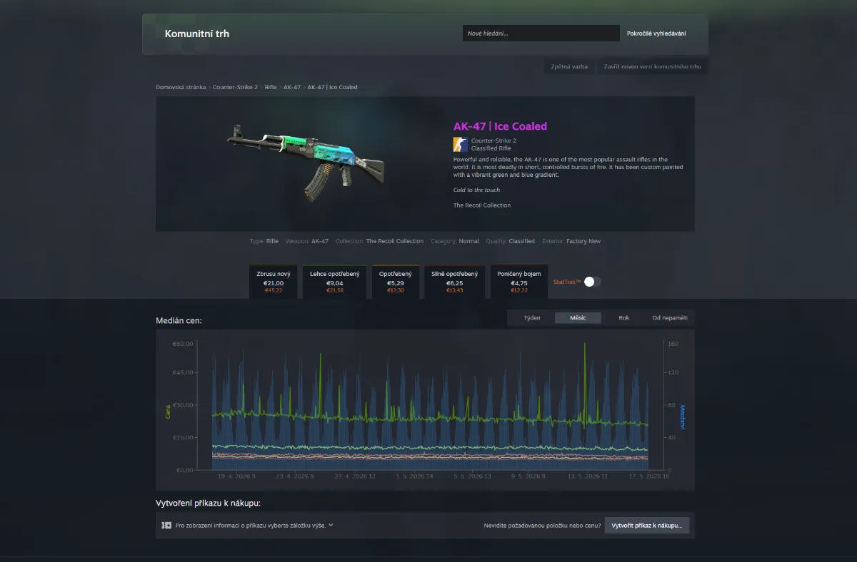 Valve masivně vylepšuje Komunitní trh na Steamu. Prohlížet a prodávat skiny je teď mnohem snazší