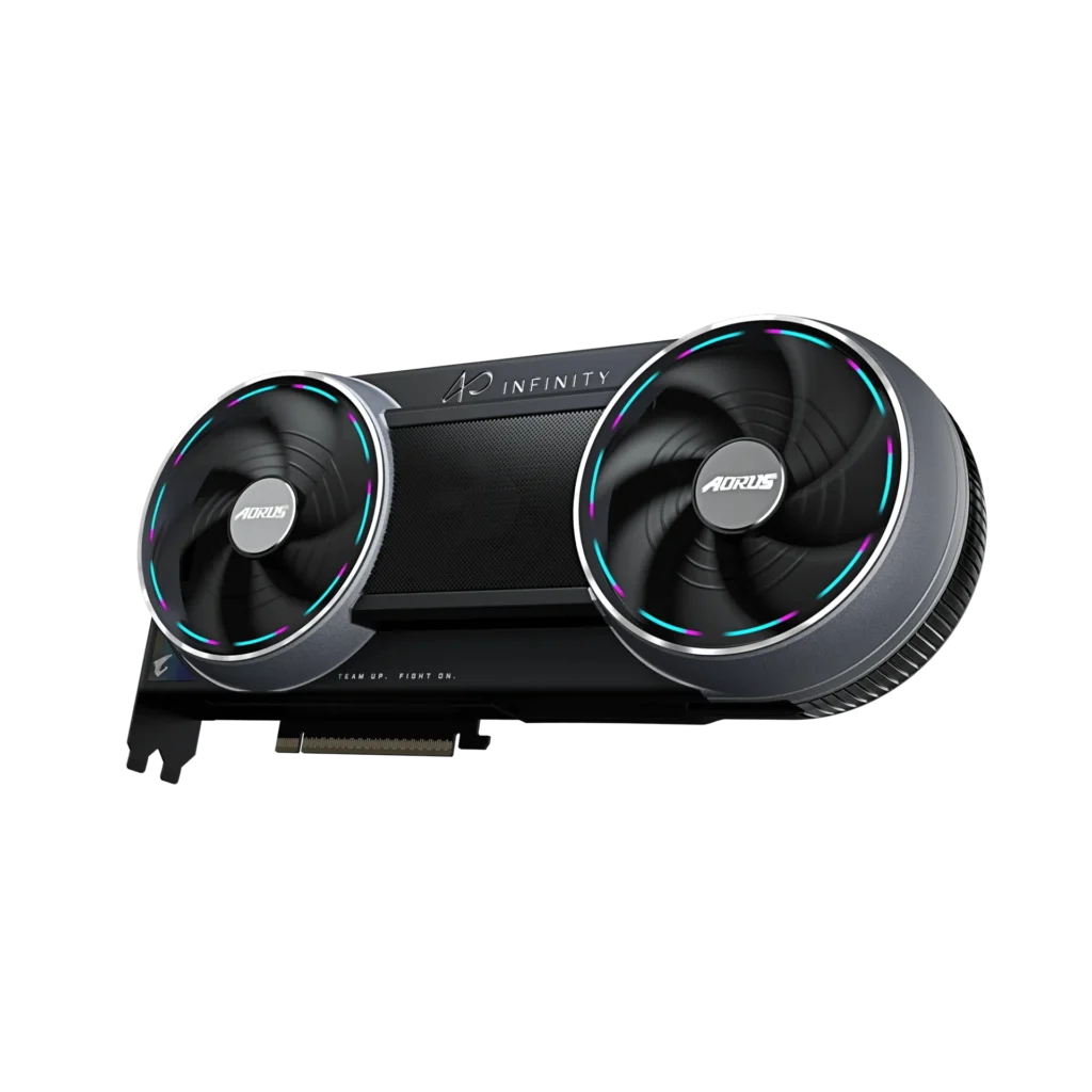 AORUS RTX 5090 Infinity: Extrémní výkon s chytře schovaným ventilátorem 11 Grafická karta AORUS RTX 5090 Infinity
