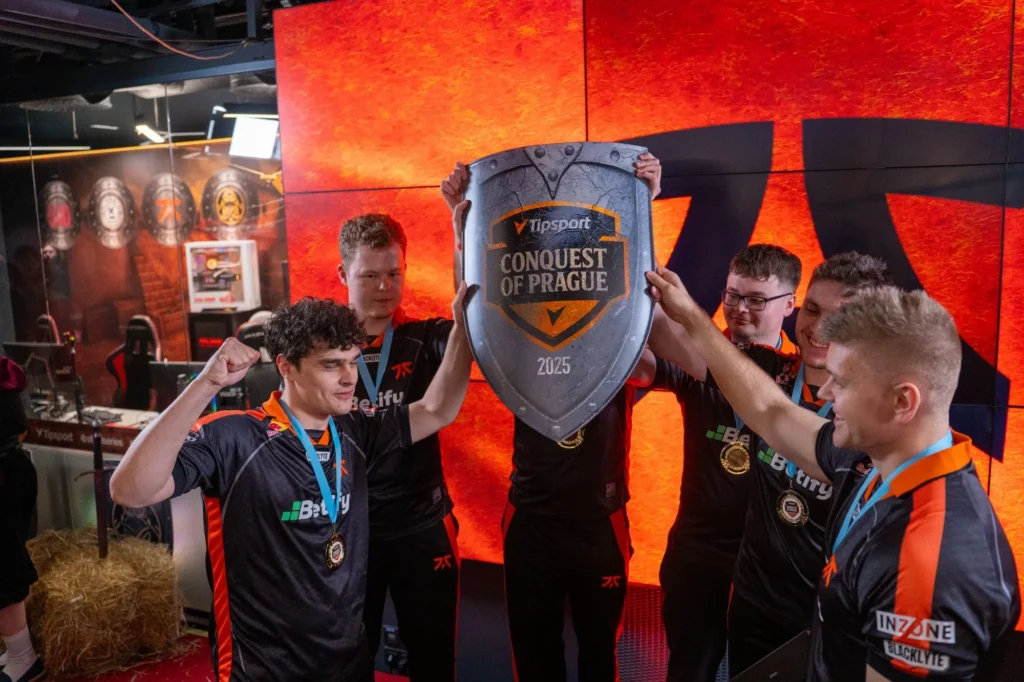 Esportový souboj o 750 000 Kč se blíží. Tipsport Conquest of Prague chce ovládnout trojnásobný mistr světa i 16letý supertalent 8 Fnatic vítězí na Tipsport Conquest of Prague 2025