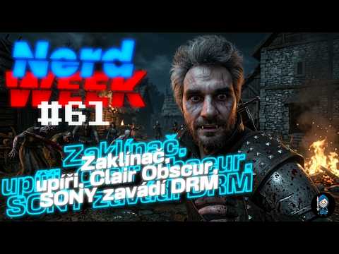 Zaklínač má konkurenci + spousta dalších novinek !!! NerdWeek #61 Týdenní souhrn 03. 05. 2026 - Herní portál Ráj Hráče