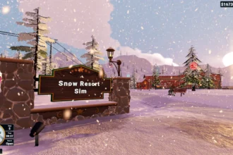 Snow Resort Simulator čeština