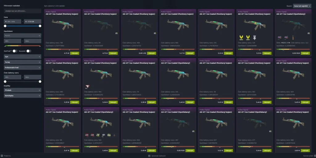 Valve masivně vylepšuje Komunitní trh na Steamu. Prohlížet a prodávat skiny je teď mnohem snazší 8 Valve masivně vylepšuje Komunitní trh na Steamu. Prohlížet a prodávat skiny je teď mnohem snazší