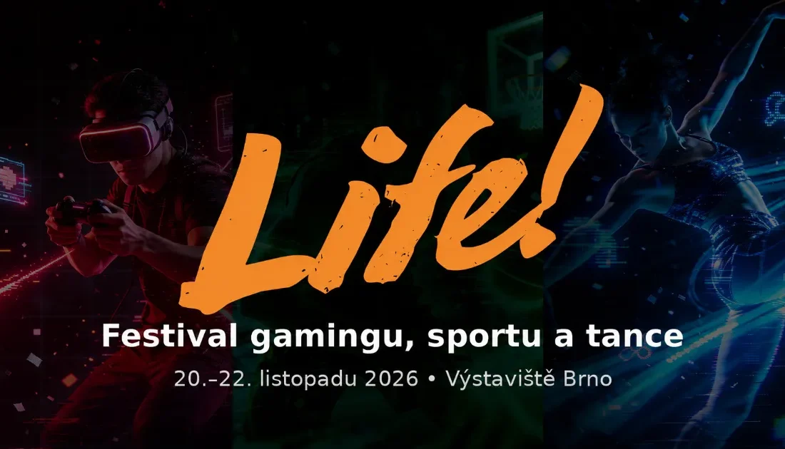Festival Life! 2026 propojí gaming, sport a tanec v Brně