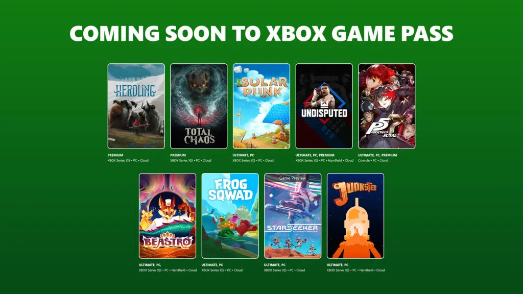Xbox Game Pass v červnu 2026