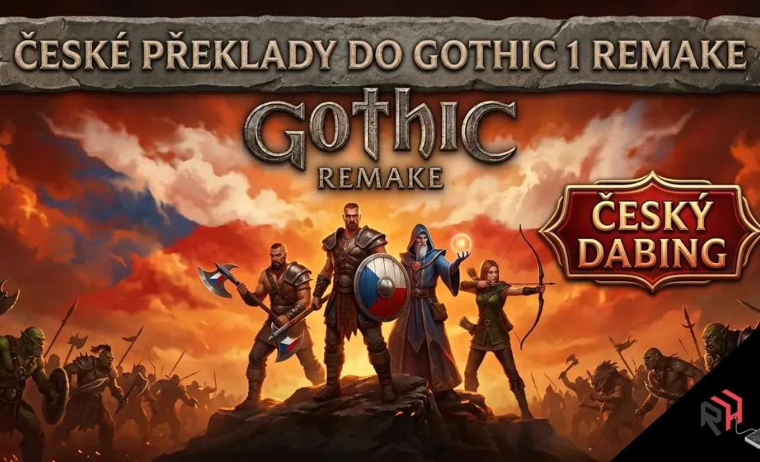 Souhrn českých překladů do Gothic 1 Remake. Vzniká dokonce i český dabing