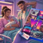 GTA 6 můžete dostat zdarma! Musí se vám ale narodit dítě v den vydání