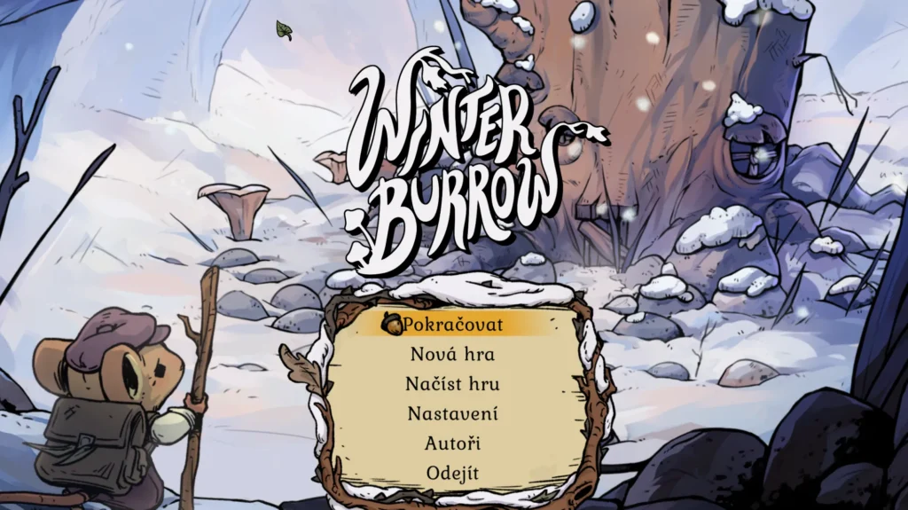 Kouzelný myší survival Winter Burrow se dočkal oficiálního českého překladu