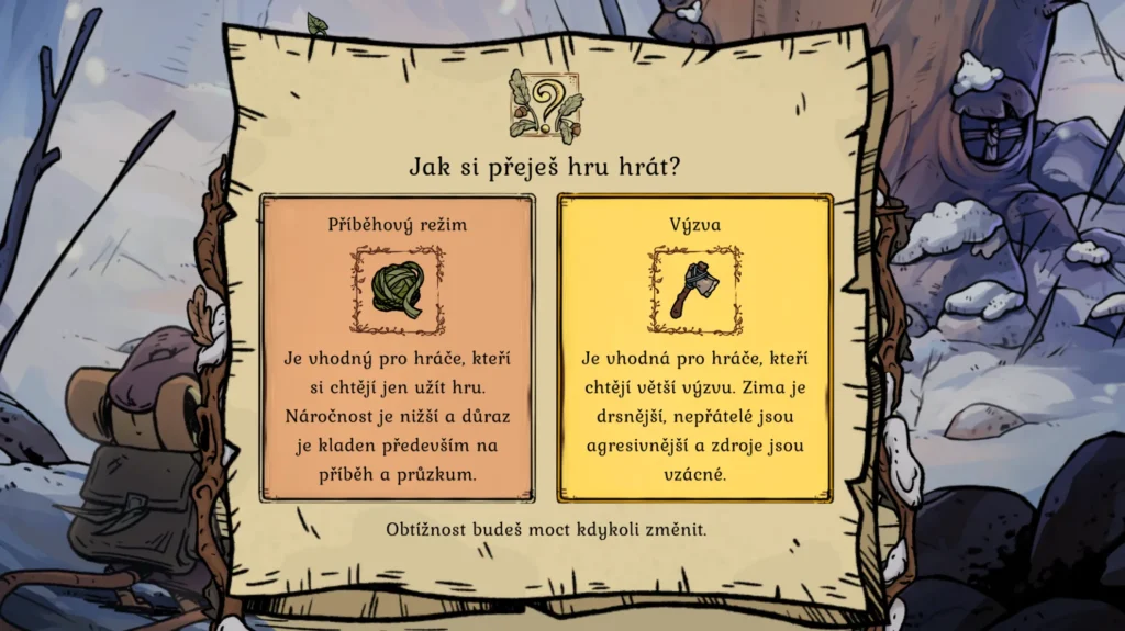 Kouzelný myší survival Winter Burrow se dočkal oficiálního českého překladu
