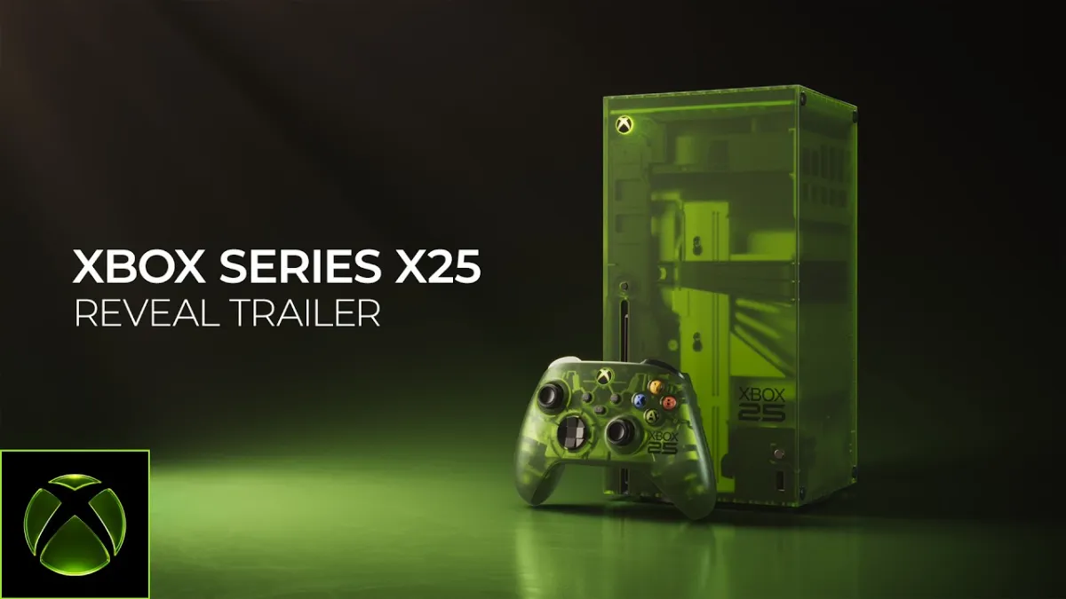 Xbox Series X25: Microsoft odhalil průhlednou retro edici