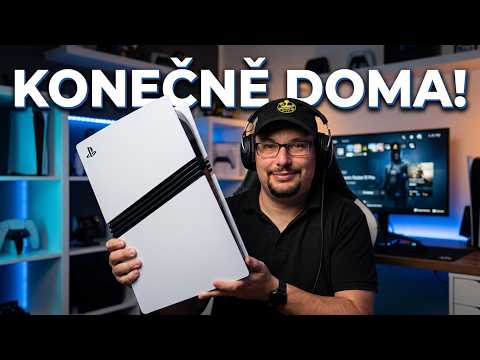 Český unboxing herní konzole PlayStation 5 Pro + Gameplay test her | CZ 4K60 - Ráj Hráče