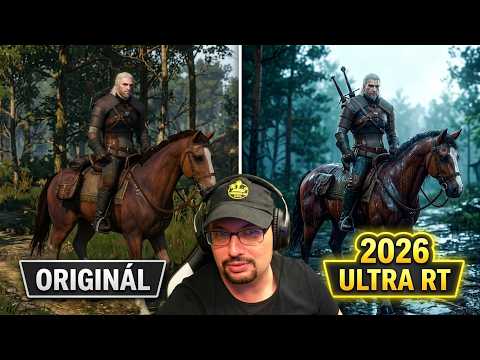 Zaklínač 3: Divoký hon | Testujeme nejnovější 2026 REMASTER přes PC na MAX - ULTRA RT | CZ 4K60 HDR - Ráj Hráče